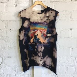 Harley Davidson Hand Distressed T-Shirt